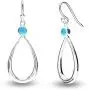 LeCalla Flaunt Sterling Sliver Jewelry Teardrop Earrings for Teens and Women (Gemstone Birthstone Round 4MM) LeCalla Flaunt Sterling Sliver Jewelry Teardrop Earrings for Teens and Women (Gemstone Birthstone Round 4MM)