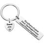 AKTAP School Psychologist Gift Psychologist Keychain The Influence of A Great School Psychologist is Never Erased Psychological Counselor Jewelry