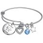 Animal Sloth Charm Bracelet, Animal Jewelry Sloth Lover Gift, Christmas Day Gift