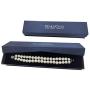 Leonora White 8-9mm Double Strand A Quality Freshwater 925 Sterling Silver Cultured Pearl Bracelet