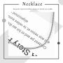Jeairts Punk Layered Necklace Snake Bone Choker Necklaces Minimalist Necklace Chain Jewelry for Women and Girls