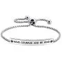 Have Courage and Be Kind Inspirational Bracelets for Women Stainless Steel Jewelry Girl Jewelry