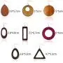 Sntieecr 8 Pairs Wood Earrings Natural Wooden Teardrop Earrings Lightweight Dangle Earrings Geometric Wood Drop Earrings for Women Sntieecr 8 Pairs Wood Earrings Natural Wooden Teardrop Earrings Lightweight Dangle Earrings Geometric Wood Drop Earrings for Women