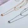 YienDoo Bohemia Multilayer Necklace with Love Heart pendant Boho Choker Chain Jewelry for Woman and Girls (Silver) YienDoo Bohemia Multilayer Necklace with Love Heart pendant Boho Choker Chain Jewelry for Woman and Girls (Silver)