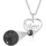 EleShow I Love You Mom Necklace for Women Sterling Silver Chain, Heart Pendant Necklace, 18” + 2” Extender EleShow I Love You Mom Necklace for Women Sterling Silver Chain, Heart Pendant Necklace, 18” + 2” Extender