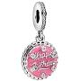 Annmors Disney Charms fits Pandora Charms Bracelets, 925 Sterling Silver-Lucky Charm for Woman Pendant Bead,Girl Jewelry Beads Gifts for Women Bracelet&Necklace