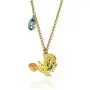 Ktveih Tweety Bird Pendant Necklace Women Sapphire Crystal Clavicle Necklace Girl Accessories Birthday Present