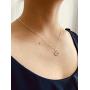 Retro Zodiac Necklace for Women, Old English Letter Constellation Necklaces Constellation Necklace Birthday Gift