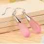 Teardrop Earrings Cats Eye Stone Silver earrings Korean Edition Kpop Earrings Jewelry for Women Teardrop Earrings Cats Eye Stone Silver earrings Korean Edition Kpop Earrings Jewelry for Women