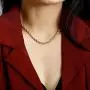 IEFWELL Gold Necklaces for Women Girls, 14K Gold Plated Heart Pendant Gold Chain Necklaces for Women Layering Necklaces for Girls Jewelry