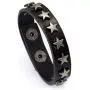Xusamss Hip Hop Alloy Star Wristband Leather Cuff Bracelet,7.5inches Xusamss Hip Hop Alloy Star Wristband Leather Cuff Bracelet,7.5inches