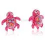 Minihope 30 pairs little girls earrings hypoallergenic,Cute Multiple Animal Donut Stud Earrings for Kids,Made with Polymer Clay,Best gifts for girls.