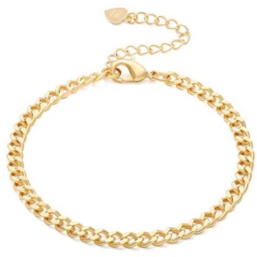 18K Gold Chain Bracelet Tiny Pearl Lucky Evil Eye Turquoise Link Bracelet Sets Minimalist Layering Stacking Jewelry for Women 18K Gold Chain Bracelet Tiny Pearl Lucky Evil Eye Turquoise Link Bracelet Sets Minimalist Layering Stacking Jewelry for Women