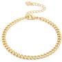 18K Gold Chain Bracelet Tiny Pearl Lucky Evil Eye Turquoise Link Bracelet Sets Minimalist Layering Stacking Jewelry for Women 18K Gold Chain Bracelet Tiny Pearl Lucky Evil Eye Turquoise Link Bracelet Sets Minimalist Layering Stacking Jewelry for Women