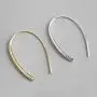 Minimalist Upside Down Drop Dangle Open Hoop Earrings for Women Girls S925 Sterling Silver Lightweight Wire Needle Thin Threader U Shape Earring Hypoallergenic Jewelry Personalized Gifts Minimalist Upside Down Drop Dangle Open Hoop Earrings for Women Girls S925 Sterling Silver Lightweight Wire Needle Thin Threader U Shape Earring Hypoallergenic Jewelry Personalized Gifts