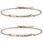 KUIYAI Mother of Bride and Mother of Groom Bar Bracelet Wedding Bracelet