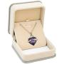 Heart Cremation Urn Necklace for Ashes Urn Jewelry Memorial Pendant with Fill Kit and Gift Box - Always on My Mind Forever in My Heart