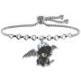 UJIMS White and Black Dragon Bracelet for Couple BFF How to Train Your Dragon Jewelry Light Fury Night Fury Toothless Bangle Gifts