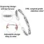 Bridesmaid Proposal Gifts Adjustable Bracelets - I Couldnt Say I DO Without You Stainless Steel Engraved Cuff Wedding Bangle for Bride Tribe Bridesmaid Maid of Honor