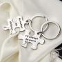 Zuo Bao Couple Keychains No Matter The Distance & Ill Always Be Yours Set Keychains Gift for Wife Husband Boyfriend Girlfriend Keychain Suit