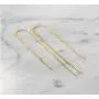 A Pair 925 Sterling Silver Tassel Threader Drop Earrings Long Chain Ear Line A Pair 925 Sterling Silver Tassel Threader Drop Earrings Long Chain Ear Line