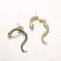 Boaccy Crystal Earrings Snake Earring Jackets Ear Drop Green Jewelry for Women and Girls Boaccy Crystal Earrings Snake Earring Jackets Ear Drop Green Jewelry for Women and Girls