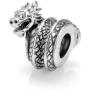 925 Sterling Silver Dragon Bead Charm Fit Major Brand Bracelet