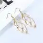 TIVANI Womens Pretty 18K Gold Plated Double/Triple/Tassel Linear Loops Design Twist Wave Hook Dangle Earrings for Women Girls TIVANI Womens Pretty 18K Gold Plated Double/Triple/Tassel Linear Loops Design Twist Wave Hook Dangle Earrings for Women Girls