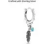 Pandora Jewelry Spiritual Feathers Sterling Silver Earrings Pandora Jewelry Spiritual Feathers Sterling Silver Earrings