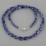 NirvanaIN Blue Kyanite Necklace Genuine kyanite gemstone Handmade jewelry Gift For Wife Girlfriend Christmas Gift