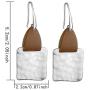 Women Pu Leather Geometric Irregular Round Earring for Girls Square Dangle Drop Boho Ear Jewelry