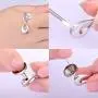 FREECO Sterling Silver Infinity of Love Eternity Memorial Urn Necklace Always with me Cremation Jewelry Pendant Necklaces for ashes