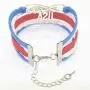 HCChanshi USA Star Bracelet Jewelry US Star Bracelet Jewelry USA American Flag Bracelet USA Gifts for Women, Girls, Men, Boys, American Flag Gifts, USA Flag Gifts