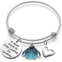 It Never Hurts to Keep Looking for Sunshine Bracelet Eeyore Quote Bracelet Winnie the Pooh Eeyore Bracelet(BR-Hurt sunshine)