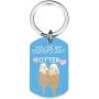 MAOFAED Couple Keychain You’re My Significant Otter Couple Gift Otter Keychain Otter Lover Gift Boyfriend Girlfriend Gift Valentine’s Day Gift