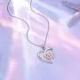 Sterling Silver Good Luck Irish Celtic Knot Love Knot Claddagh Lover Heart Shaped Pendant Necklace Bracelet Sterling Silver Good Luck Irish Celtic Knot Love Knot Claddagh Lover Heart Shaped Pendant Necklace Bracelet