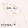 YienDoo Boho Gold Multilayer Sequin Necklace Tassel Chain Dainty Large Coin Disc Pendant Layered Necklace Bohemian Charm Jewelry for Women and Girls