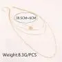 YienDoo Boho Gold Multilayer Sequin Necklace Tassel Chain Dainty Large Coin Disc Pendant Layered Necklace Bohemian Charm Jewelry for Women and Girls YienDoo Boho Gold Multilayer Sequin Necklace Tassel Chain Dainty Large Coin Disc Pendant Layered Necklace Bohemian Charm Jewelry for Women and Girls