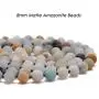 8mm Natural Amazonite & Blue Goldsand Long Beaded Necklace Wrap Bracelet Handmade Jewelry for Women Men 8mm Natural Amazonite & Blue Goldsand Long Beaded Necklace Wrap Bracelet Handmade Jewelry for Women Men