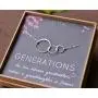 EFYTAL Generations Necklace for Grandma Gifts - Sterling Silver Mom Granddaughter Mothers Day Jewelry Birthday Gift EFYTAL Generations Necklace for Grandma Gifts - Sterling Silver Mom Granddaughter Mothers Day Jewelry Birthday Gift