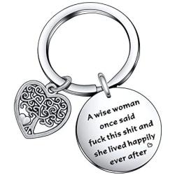 Women Inspirational Jewelry Gift Keychain for Friends Coworkers Sister Women Daily Reminder Jewelry