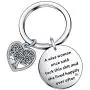 Women Inspirational Jewelry Gift Keychain for Friends Coworkers Sister Women Daily Reminder Jewelry Women Inspirational Jewelry Gift Keychain for Friends Coworkers Sister Women Daily Reminder Jewelry
