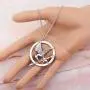 PENQI The Hunger Games Jewelry Pin Arrow Necklace Game Bird Pendant Necklace Bronze Film Movie Fans Gift for Women Men