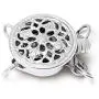 Julika Black 6-7mm Double Strand A Quality Freshwater 925 Sterling Silver Cultured Pearl Set For Women