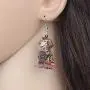 WEVENI Acrylic Cartoon Cute Labrador Dog Earrings Dangle Drop Fashion Jewelry For Women Girls Charm Gift WEVENI Acrylic Cartoon Cute Labrador Dog Earrings Dangle Drop Fashion Jewelry For Women Girls Charm Gift