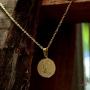 AA Saint Jude Thaddeus Catholic Stainless Steel Pendant with Chain (SSPJ15MDCH-S)