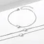ChicSilver Personalized Heart Initial Bracelet, 925 Sterling Silver Letter Bracelet Fashion Dainty Heart Charm Bracelet for Women Girls(with Gift Box) ChicSilver Personalized Heart Initial Bracelet, 925 Sterling Silver Letter Bracelet Fashion Dainty Heart Charm Bracelet for Women Girls(with Gift Box)