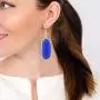 BaubleStar Natural Crystal Healing Stone Drop Dangle Earrings for Women Girls BaubleStar Natural Crystal Healing Stone Drop Dangle Earrings for Women Girls