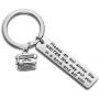 HOLLP Journalist Gift Writer Keychain Book Lover Gift Literary Keychain Please Do Not Annoy The Writer Jewelry