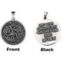 316L Stainless Steel Jewelry ST. MICHAEL Angle Necklace Saint Spirit Men Pendant With Chain(Send gift box) 316L Stainless Steel Jewelry ST. MICHAEL Angle Necklace Saint Spirit Men Pendant With Chain(Send gift box)